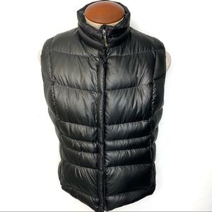 Vintage Eddie Bauer Women’s Black Down Puffer Vest Jacket Size XL
